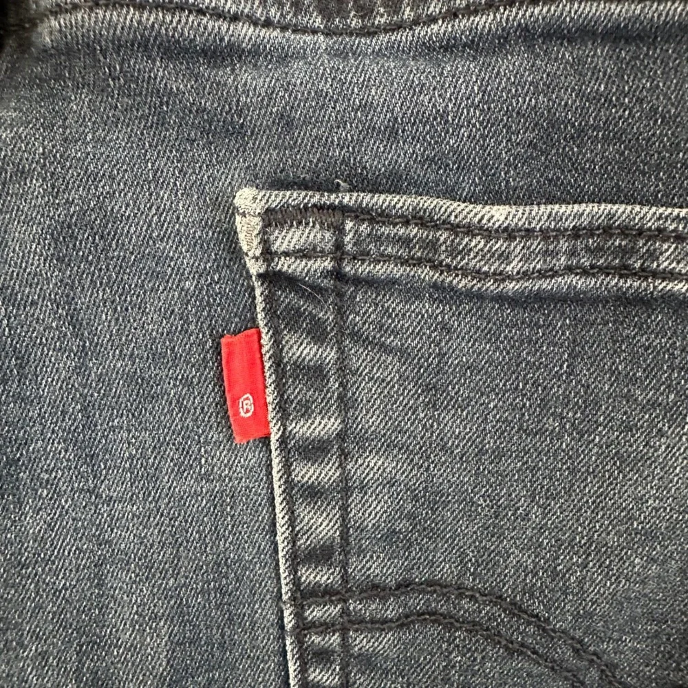 Levi's 514 Straight‎ Fit Jeans Mens 34x32 Dark Wash Blue Denim Pants